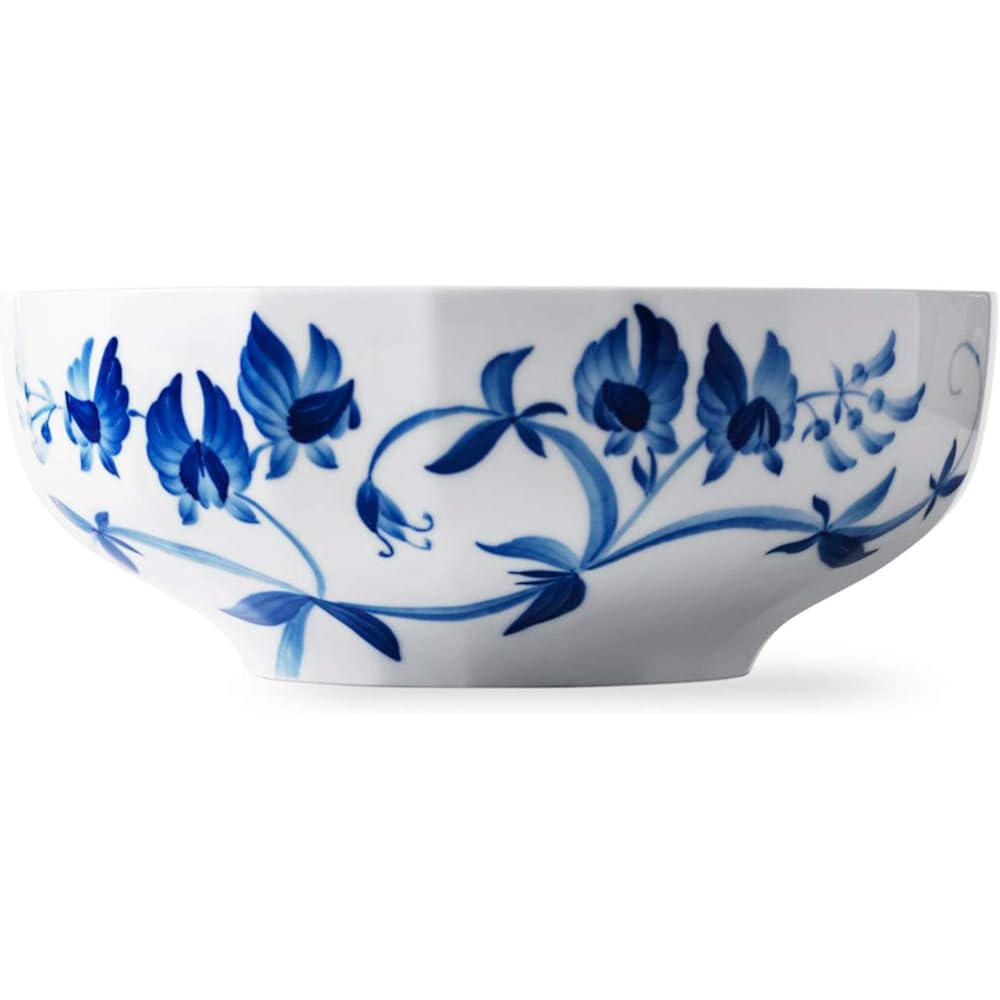 [Regular Imported Product] Royal Copenhagen Blomst Deep Plate Dish Rose 24cm Wedding Gift Present 1025322