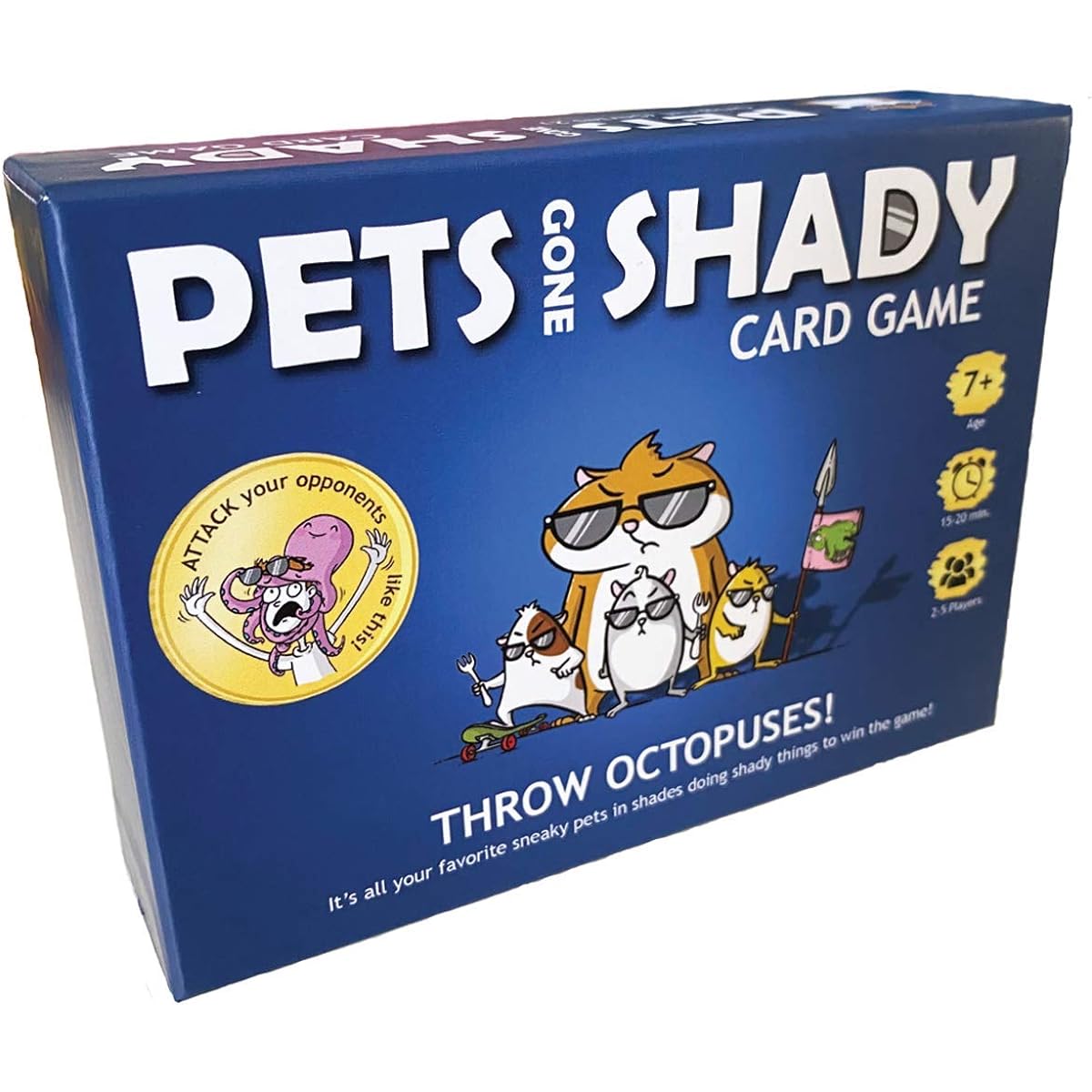 Pets Gone Shady Card Game - Family Friendly Party Game - Card Games for Adults, Teens and Kids