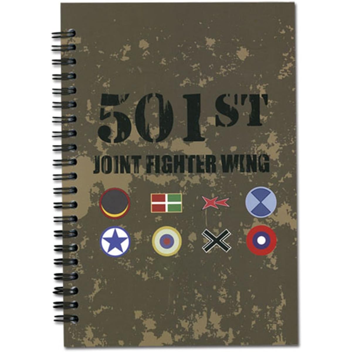 Strike Witches Flag Logo Notebook