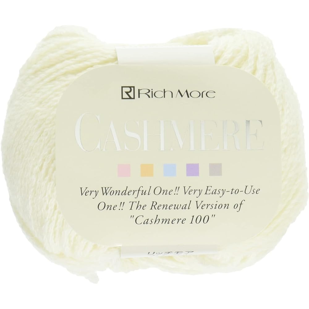 HAMANAKA Richmore Cashmere Wool Thick Col.105 Gray 20g Approx. 92m 5 Ball Set 3142