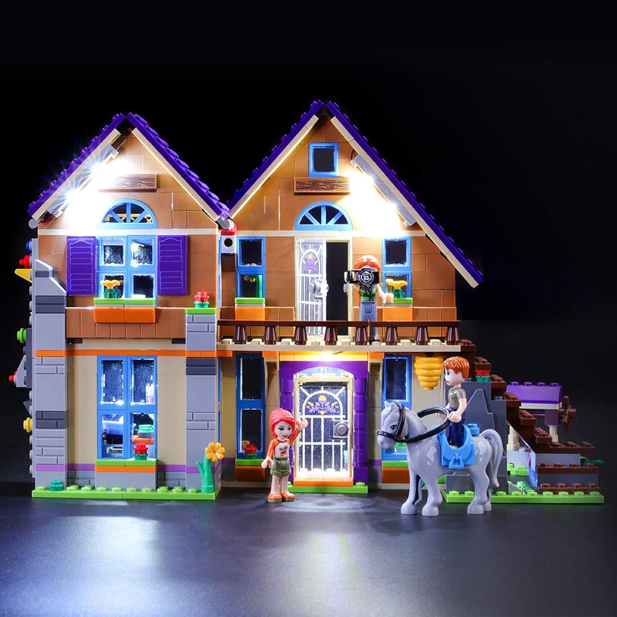 Briksmax LED Lighting Kit for Friends Mia's House - Compatible with Lego 41369 Building Blocks Model - Lego Set Not Included
