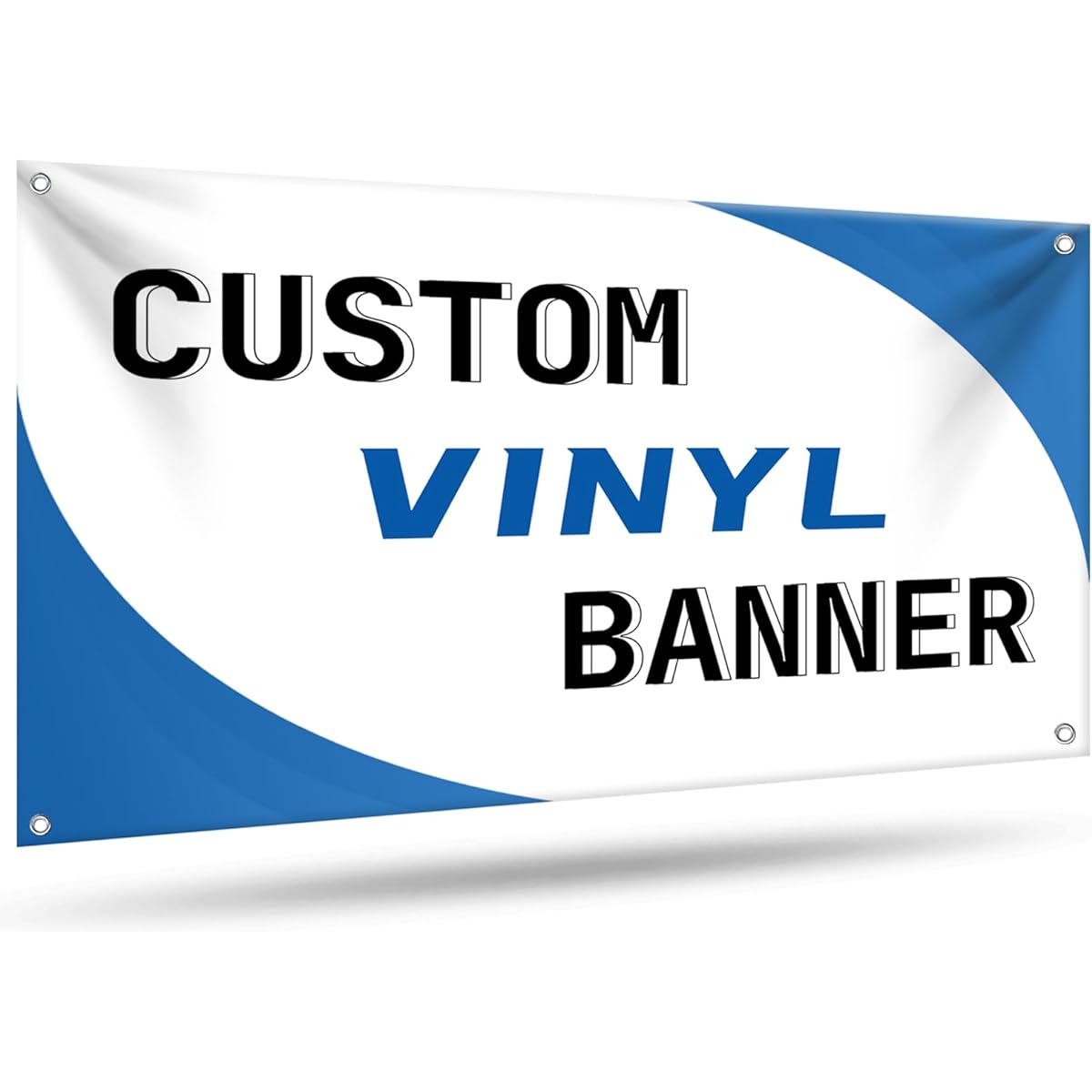 Custom Vinyl Banners and Signs Customized Outdoor Indoor, Customized Photo Logo Text Banner Decoration Backdrop for Business Party Birthday Graduation Wedding Event 4'x10'