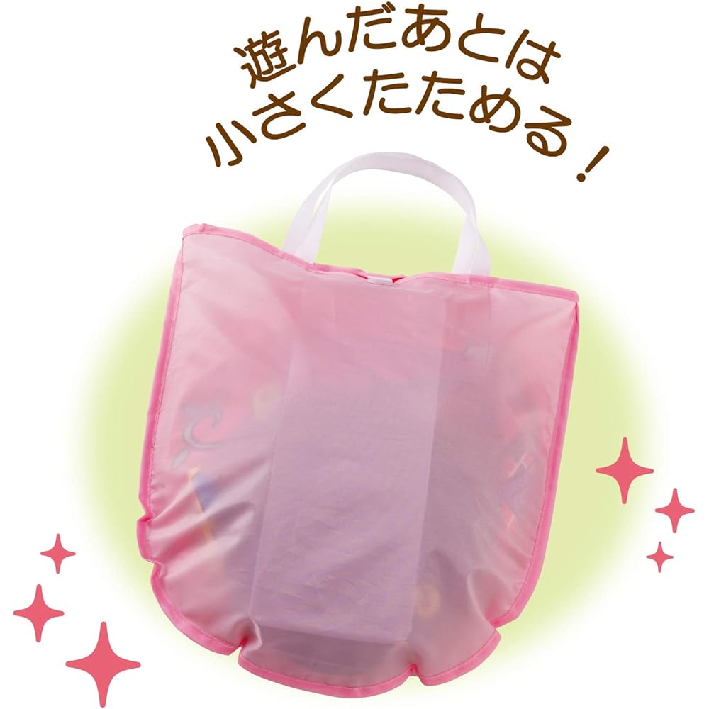 Popo-chan Tools Series with Ping Pong & Chat 2nd Floor Popo-chan House & Popo-chan's Shopping Stroller with Basket & Care Table Raspberry Pink [Set Purchase]