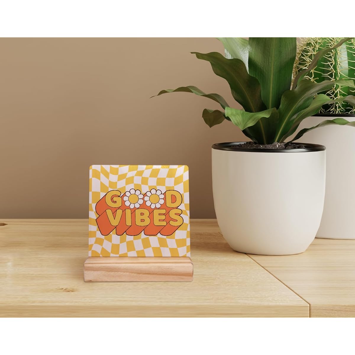 183-XQ-WSP-groovy wooden stand plaque