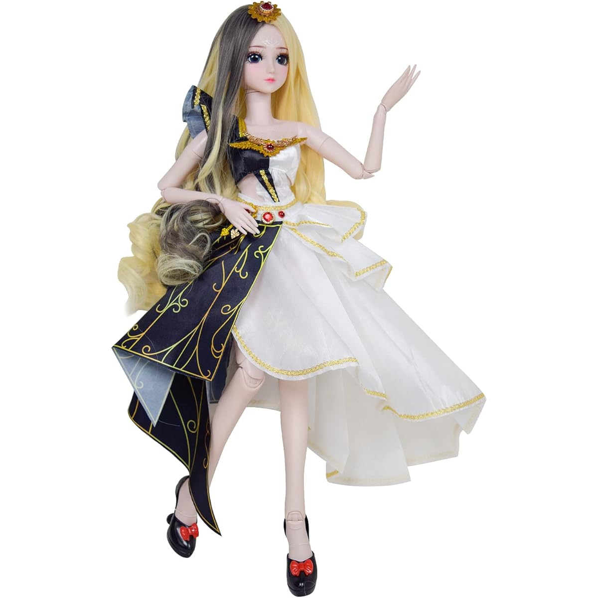 Proudoll Customized 1/3 BJD Doll Serena Ball Jointed SD Doll 22 Joints DIY Doll+Makeup+Dress+Wig+Shoes Action Figure Girls Gift