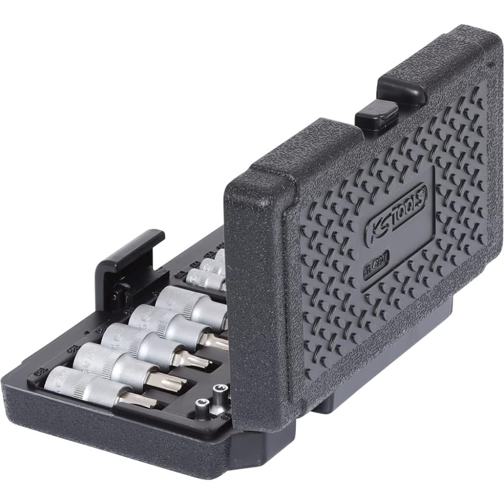 KS TOOLS 1/4" +1/2" TX-Socket set 21 pcs 911.4307