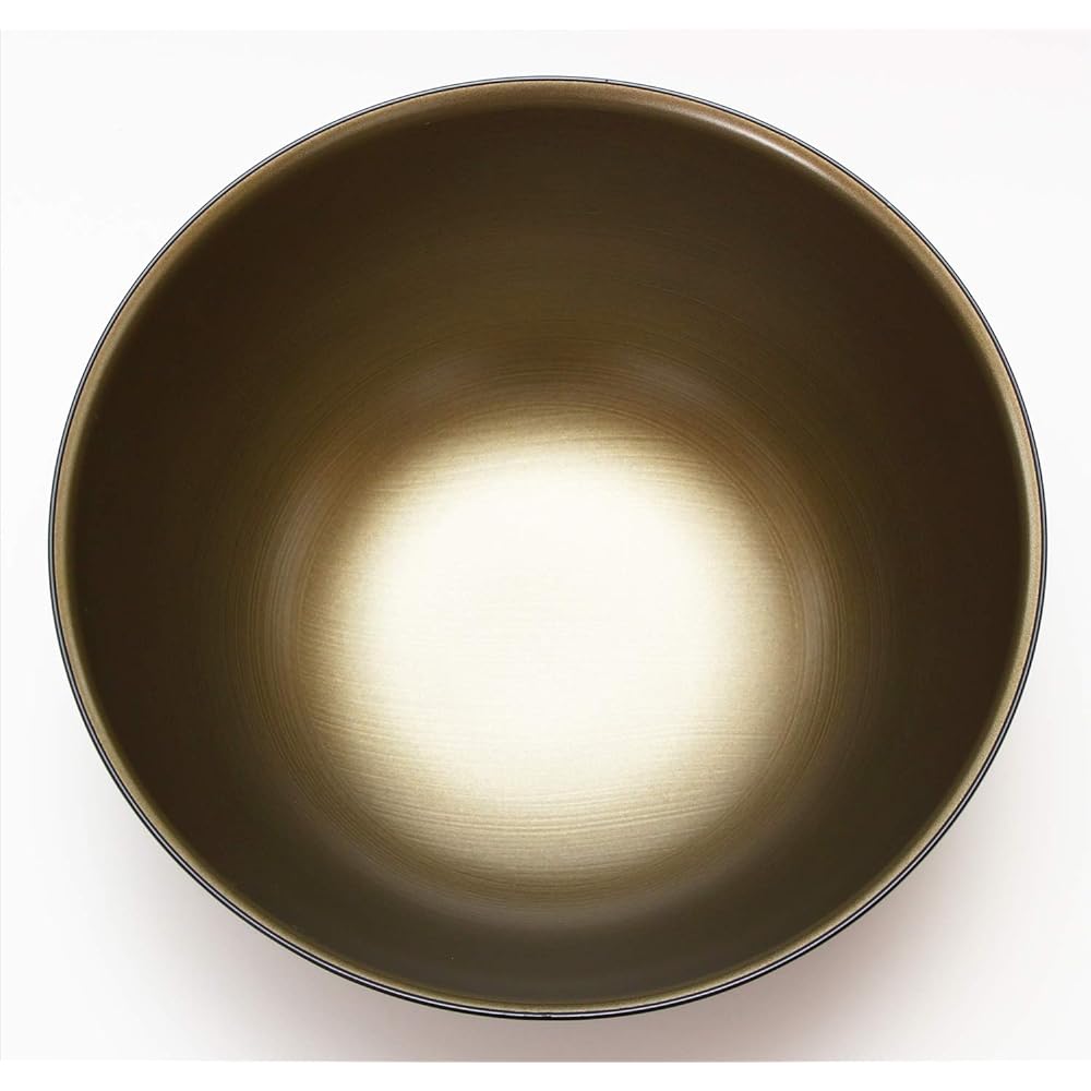 KORINDO Large bowl Kurouchi Gin 23cm Echizen lacquer Ginbrushme salad bowl (with server) EZ051652