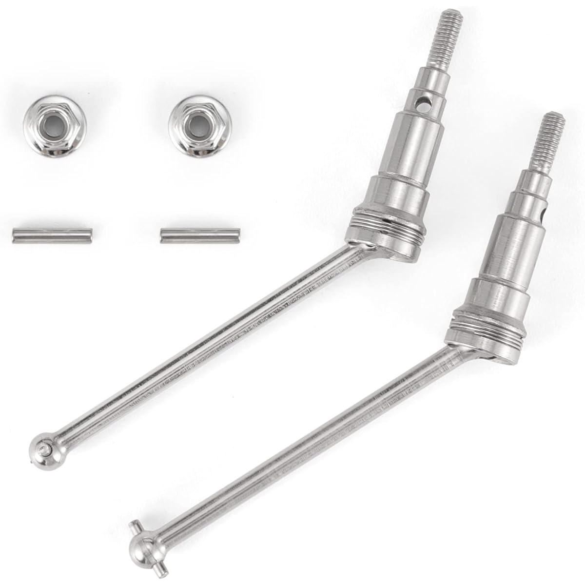HAIBOXING 1/18 RC Car Spare Parts Metal Front Universal Shaft & Metal Differential Cup & Pin & Lock Nut M3 M1884 2021 New Version 18859A & 18859 & 18858 & 18868 (M1883 & M1903)