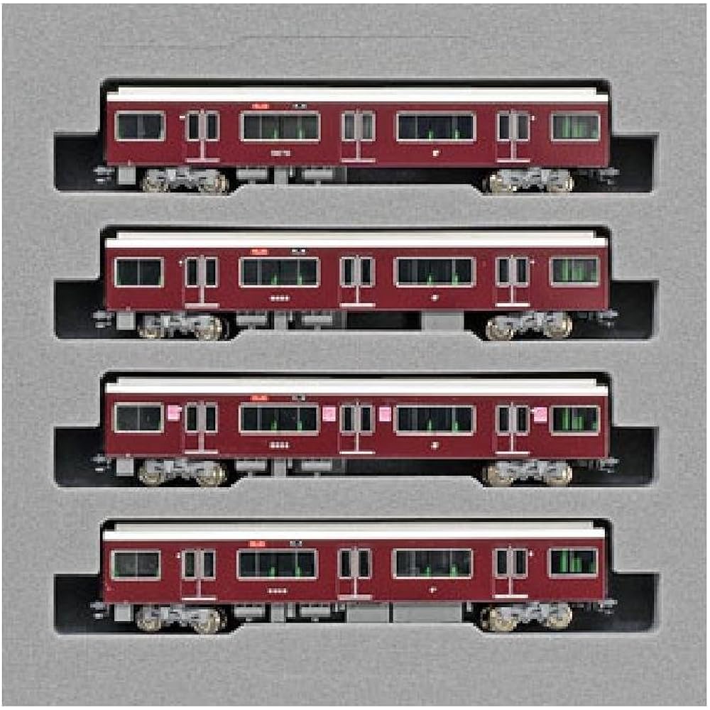 KATO N Gauge Hankyu Railway 9300 Series Additional 4-Car Set 10-1279 Railway Model Train