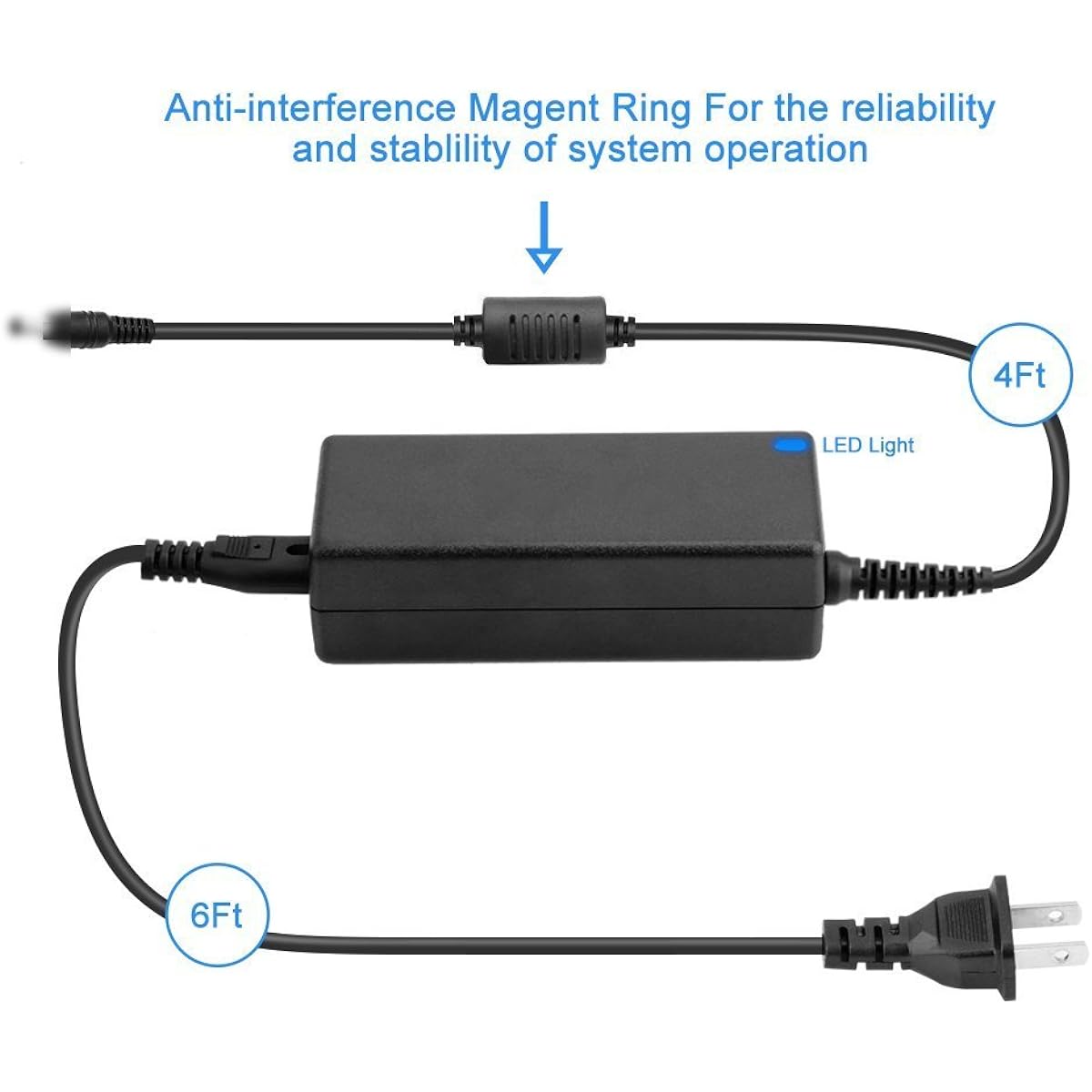 18V AC Adapter Replacement for XtremeMac Tango TRX IPU-TRX-11 IPU-TRX-13 X2 IPD-TX2-12 Air IPU-TAP Speaker Dock KSAS0451800250D5 KSAS045180025005 KSAS0451800250M2 KSAS04 51800250HU Ktec 2.5A
