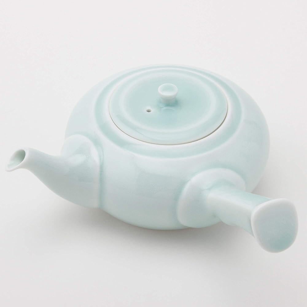 Hasami ware celadon teapot and hot water set (in gift box) 11439
