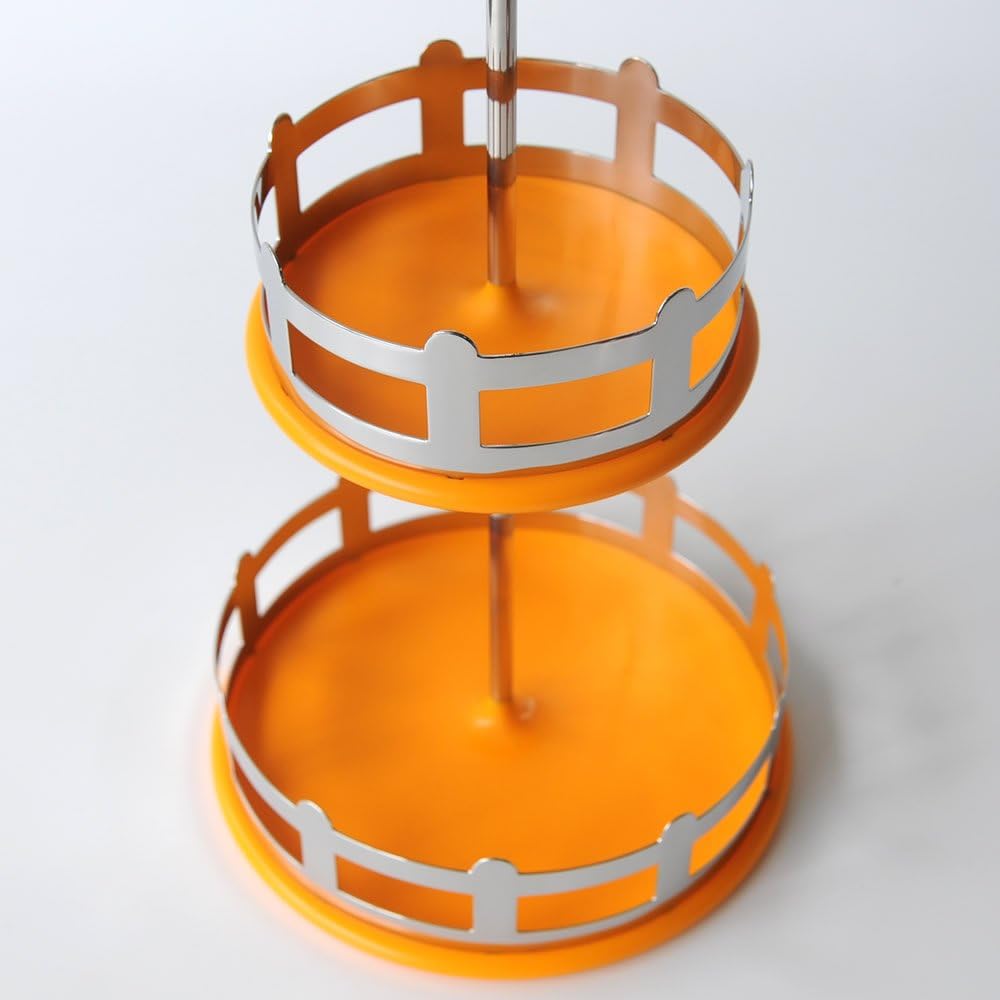 [Regular Imported Product] ALESSI aLui Spice Stand 2 Tiers/Orange AMMI20/2 O