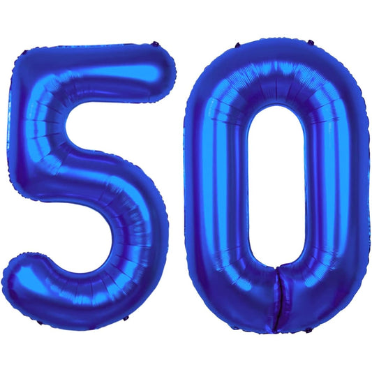 50--Dark blue balloon.