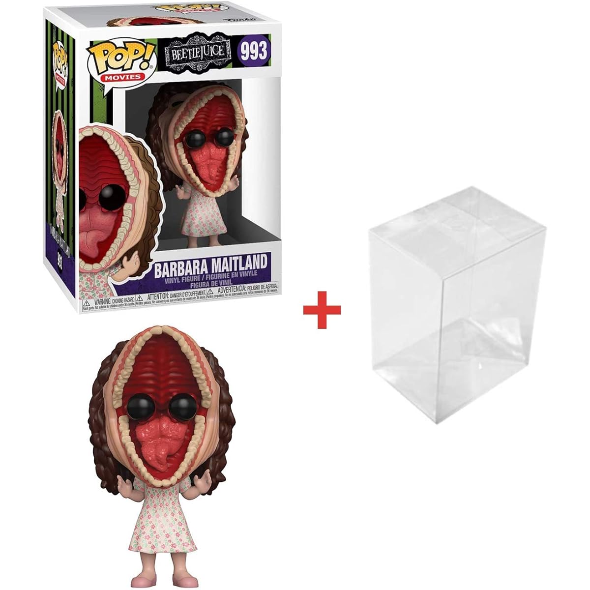 Beetlejuice: Adam Maitland Transformed & Barbara Maitland Transformed Vinyl Figure Collector Set (Box Protector Included)