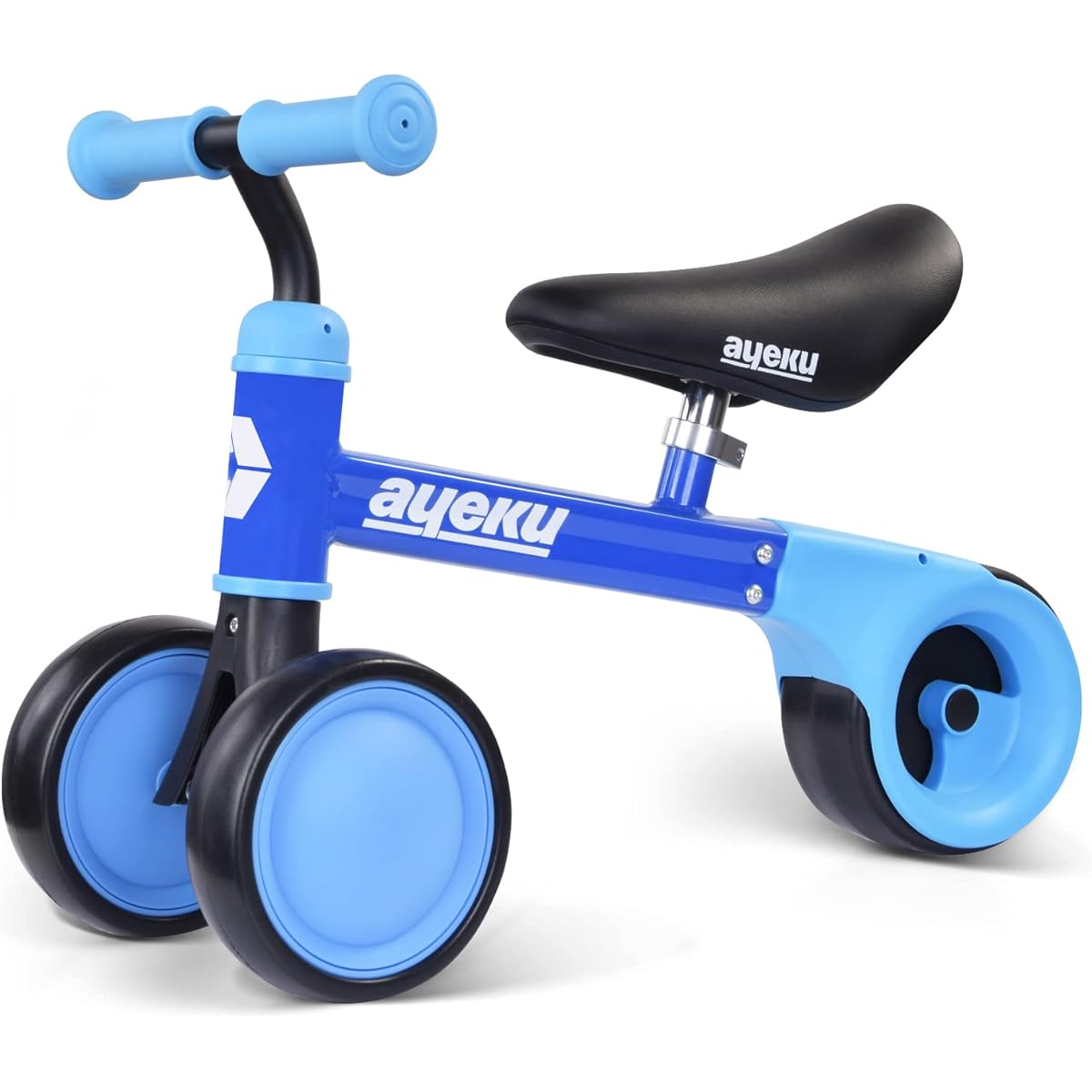 AyeKu Baby Balance Bike Toy 1 Year Old Boys Girls Gift Wide Wheel Safe for 12-36 Months Toddler Vehicle Toy 1st Birthday Gift Children Walker No Pedal Toddler Bicycle
