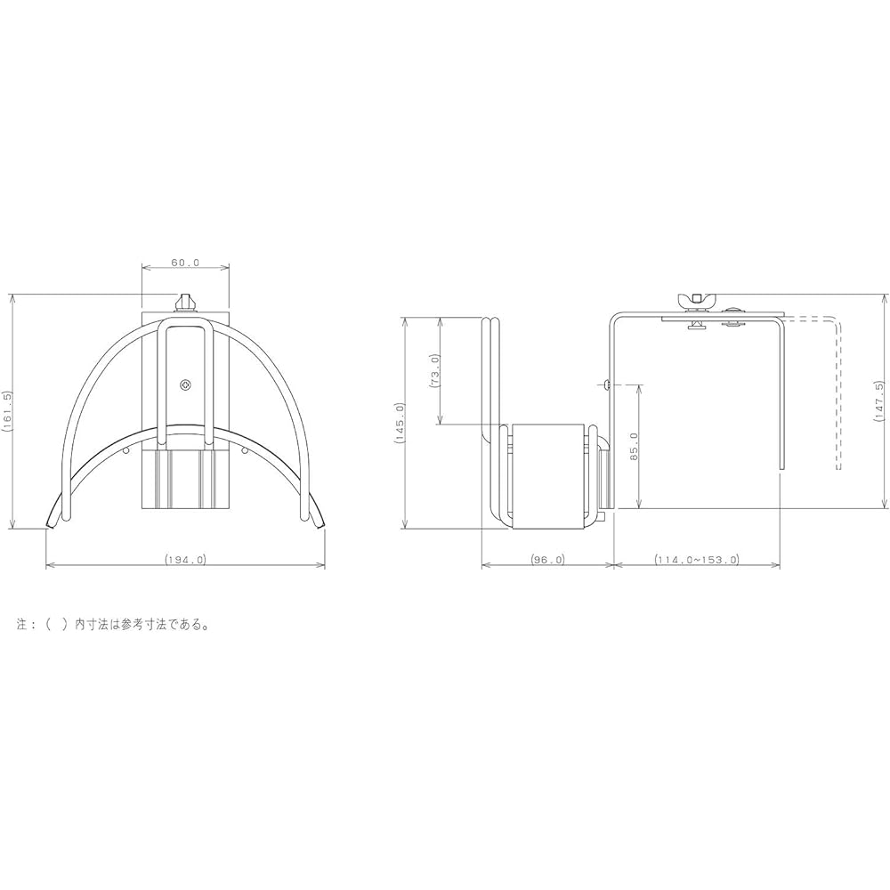 Kakudai Stainless Steel Hanger for Balcony 559-303