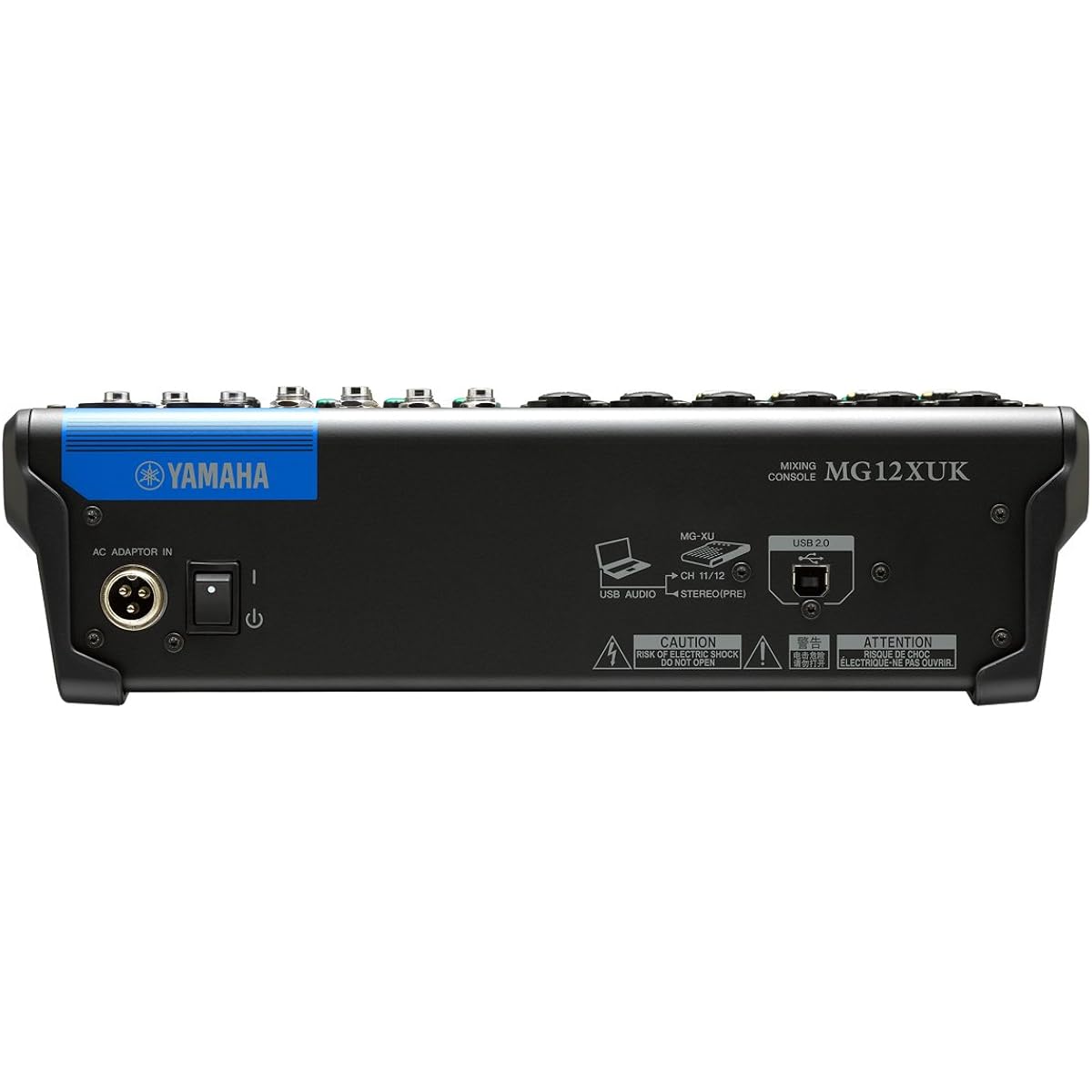 [Set purchase] Yamaha mixing console MG12XUK & SHURE SM58S dynamic microphone: with switch/vocal/distribution/recording/live black [domestic genuine product/manufacturer's warranty 2 years]