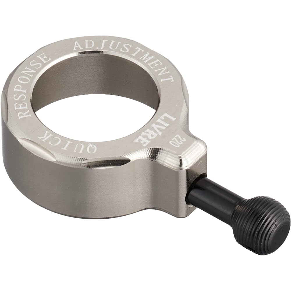LIVRE Reel Q.R.A 220 Type (Titanium x Black). 8162
