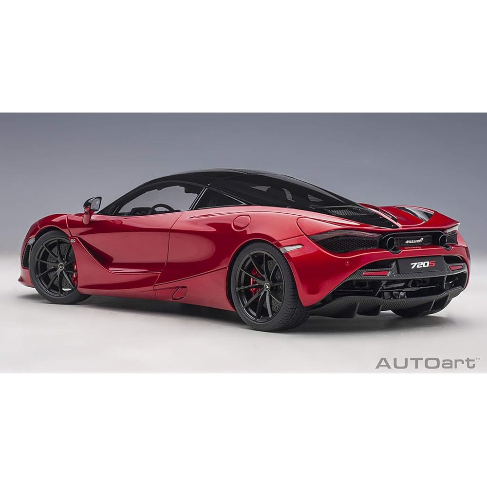 AUTOart AUTOart 1/18 McLaren 720S Metallic Red Finished Product 76072