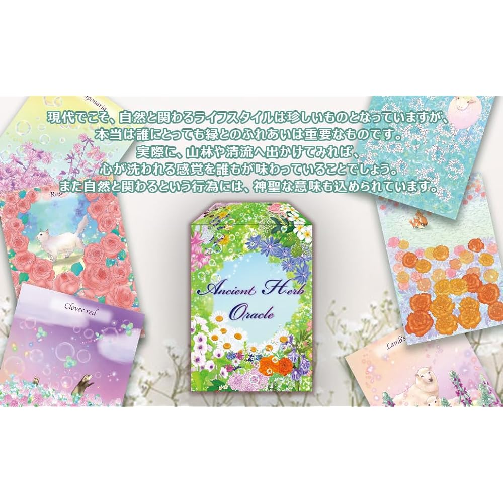 YOUTUBER milky Card therapy Supervised Ancient Herb Oracle Card