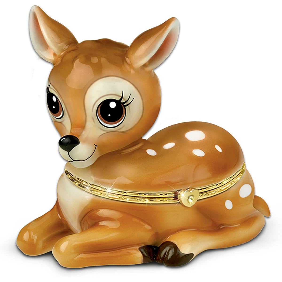 Bradford Exchange "You're My Little Dear" Daughter Porcelain Music Box