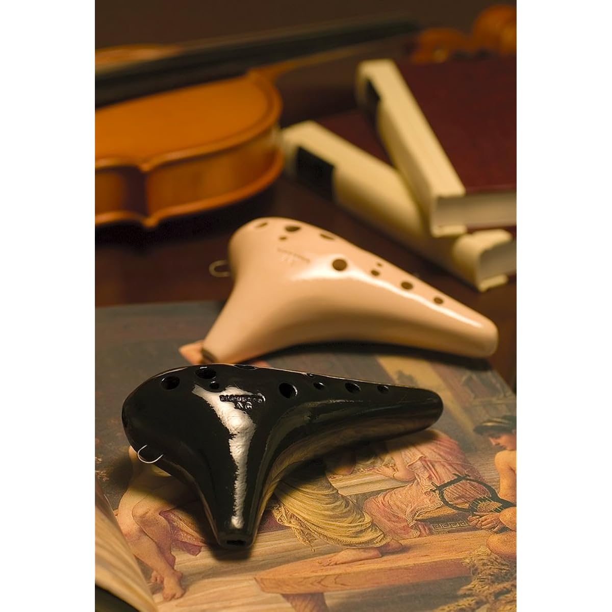 NIGHT Night Ocarina Fioretto SGB Soprano G tone black