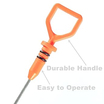 EASIMOR Engine Oil Dipstick Level Dipstick Compatible with Honda Accord Odyssey Acura RDX MDX RL TL 15650RCAA02