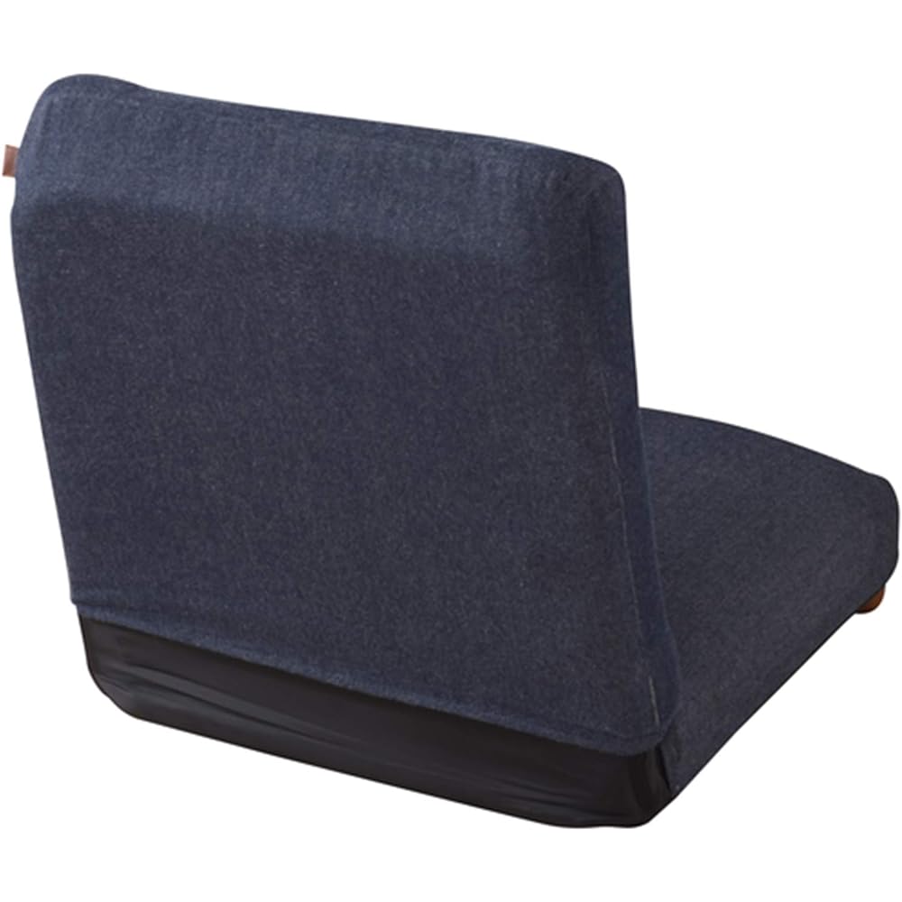 Azumaya-kk Recliner Chair Denim Width 60 x Depth 74-116 x Height 20-56 (SH18) cm Recliner RKC-941DM