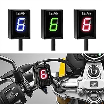 Speed Display Meter Gear Indicator For Honda Spain CB500X VFR 800 CB1000R CB400SF CBR650F CB650F Motorcycle 1-6 Level ECU Plug Mount