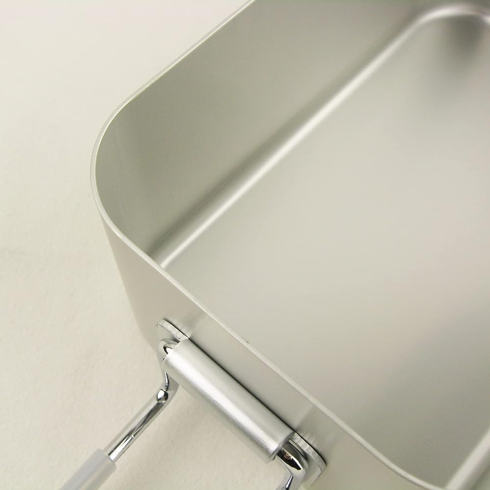 Daiichi Aluminum Aluminum Hoshimaru Mestin Rice Cooking Outdoor Home Cooking Disaster Prevention Mountain Climbing Cooking Utensil Approx. 154 x 96 x Height 67 mm (excluding handle) Full Water Capacity: Approx. 750 ml