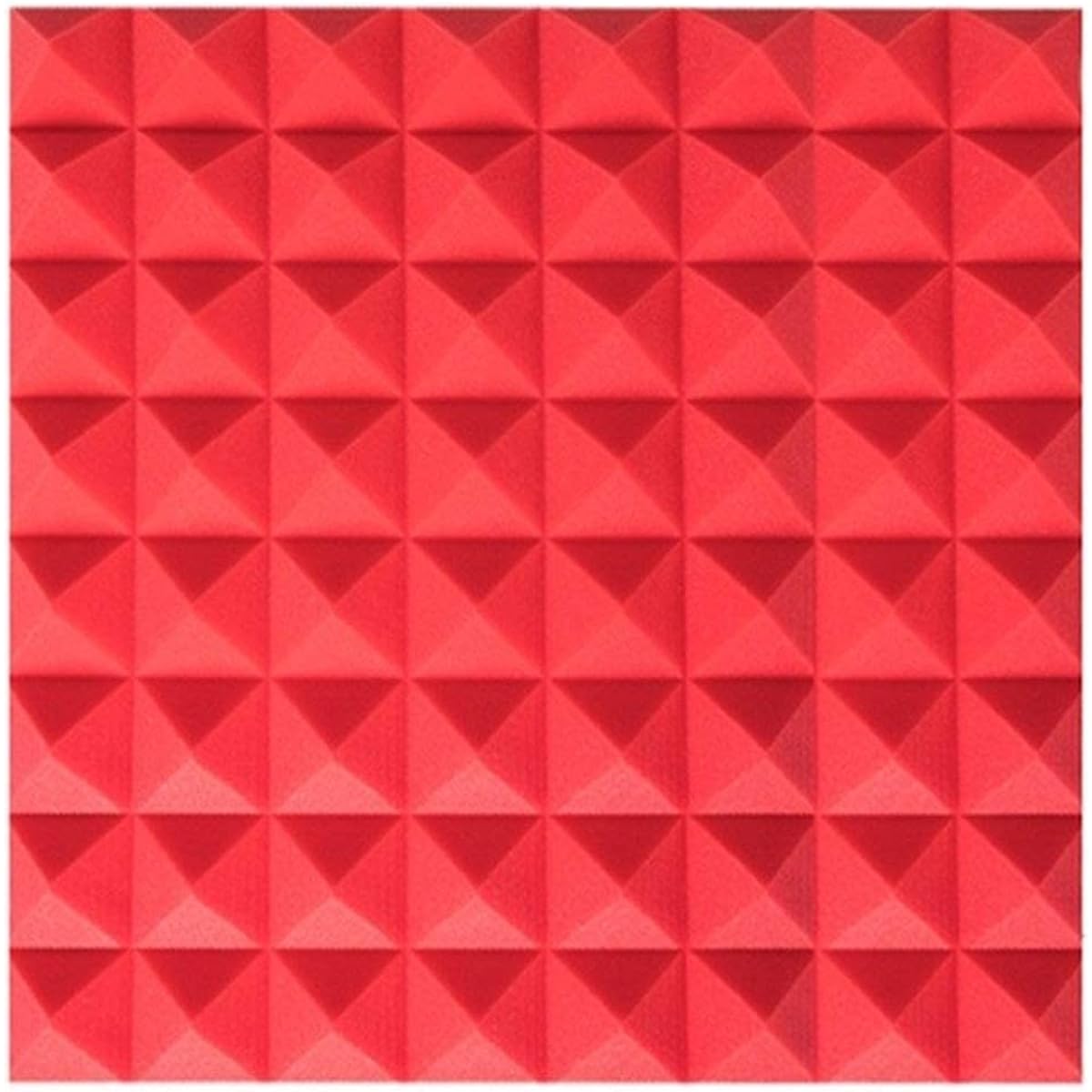 Bar Wall Sticker Sound Absorbing Panel Moisture Proof Fireproof Sound Absorbing Cotton Game Room Bedroom Soundproof Foam (Black) (Red)