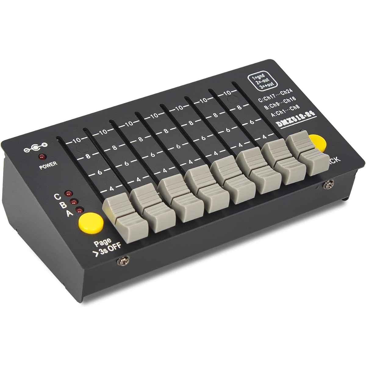 MOKA SFX DMX Controller Dj Lights DMX 512 Console Stage Light DMX Light Controller Light Show for Party Disco Pub KTV Bar Stage Light