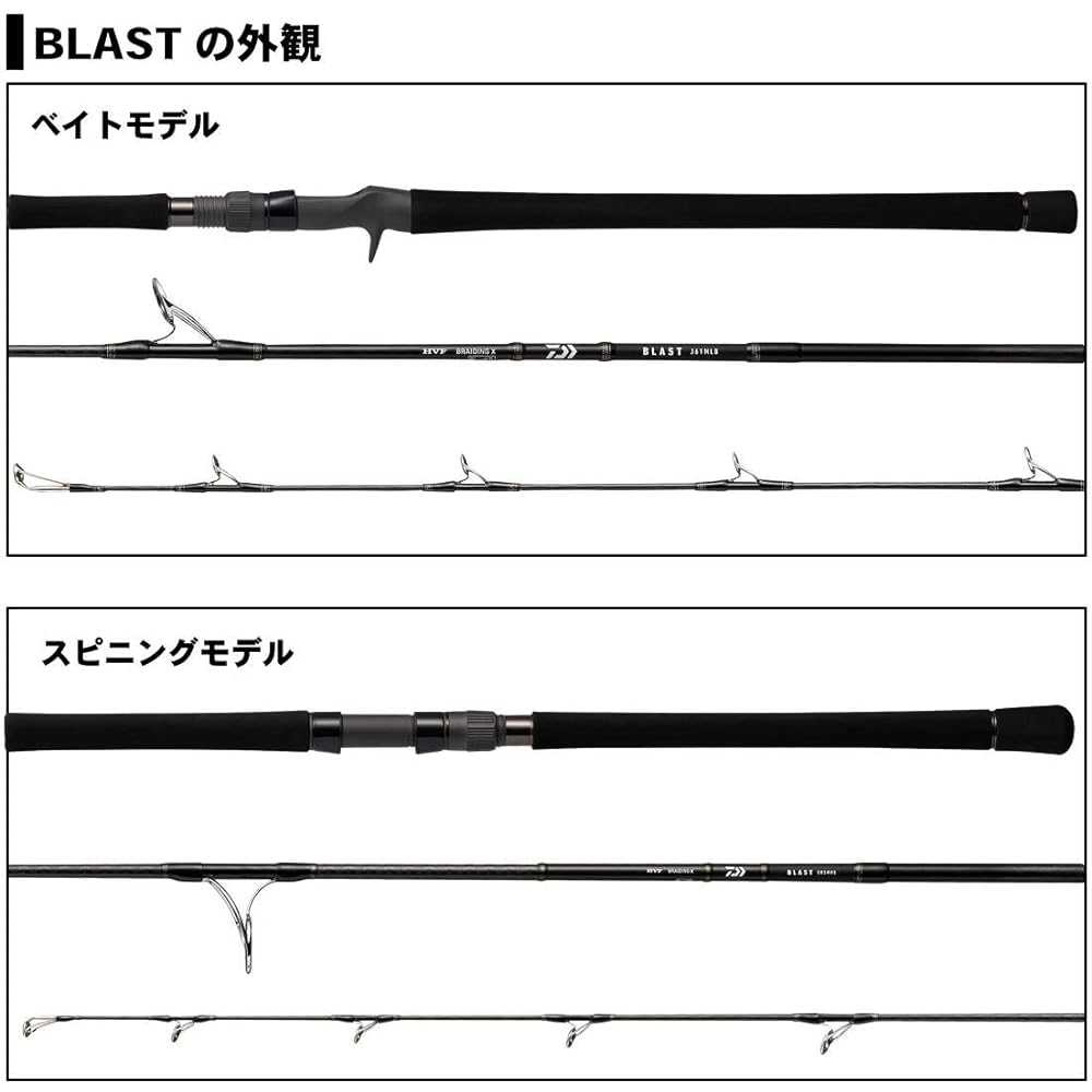 DAIWA jigging/casting rod BLAST (Blast) various