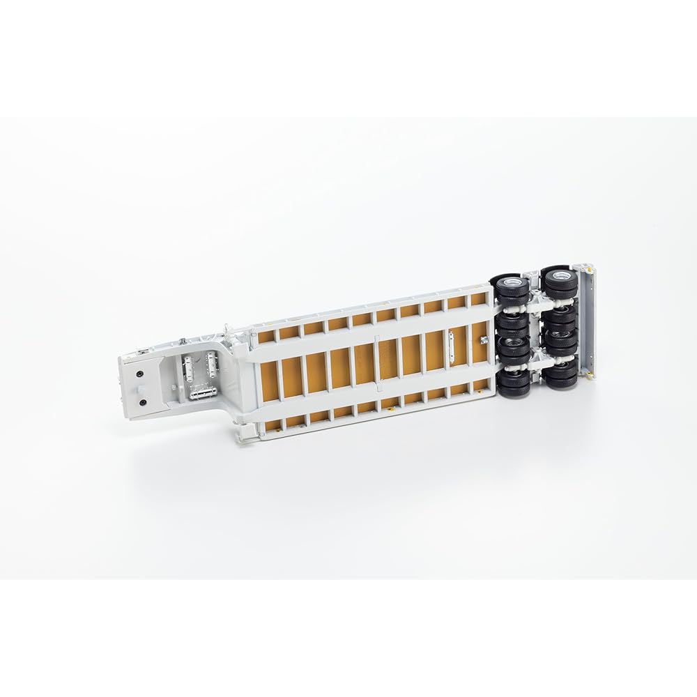 Kyosho Original 1/43 Nippon Trex Heavy Equipment Transport Semi-Trailer White Finished Product