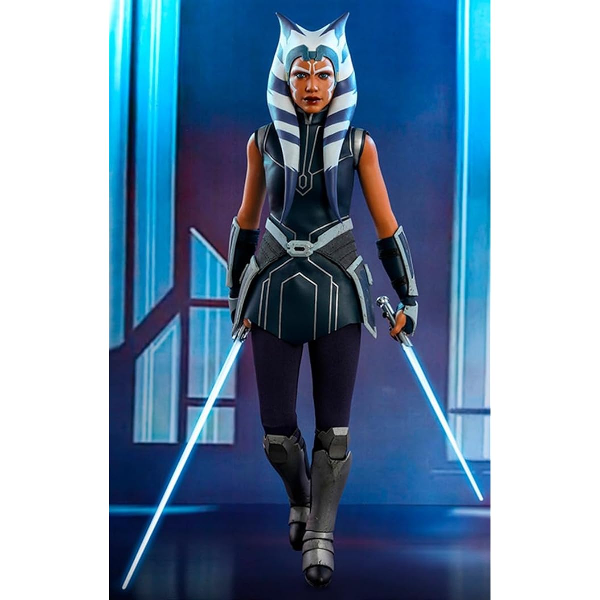 Hot Toys TV Masterpiece Star Wars: The Clone Wars Ahsoka Tano 1/6 Scale Figure Blue