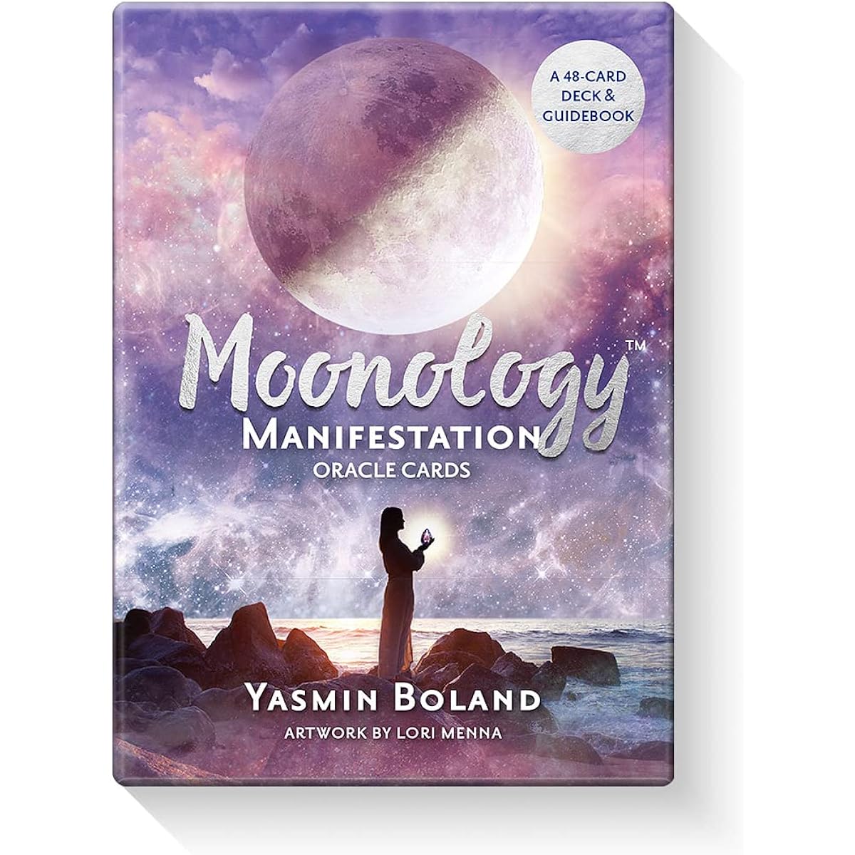 Oracle Cards Japanese Version Fortune Telling [Moonology Manifestation Oracle Cards 2023 Revised Edition] Comes with Japanese Instruction Manual