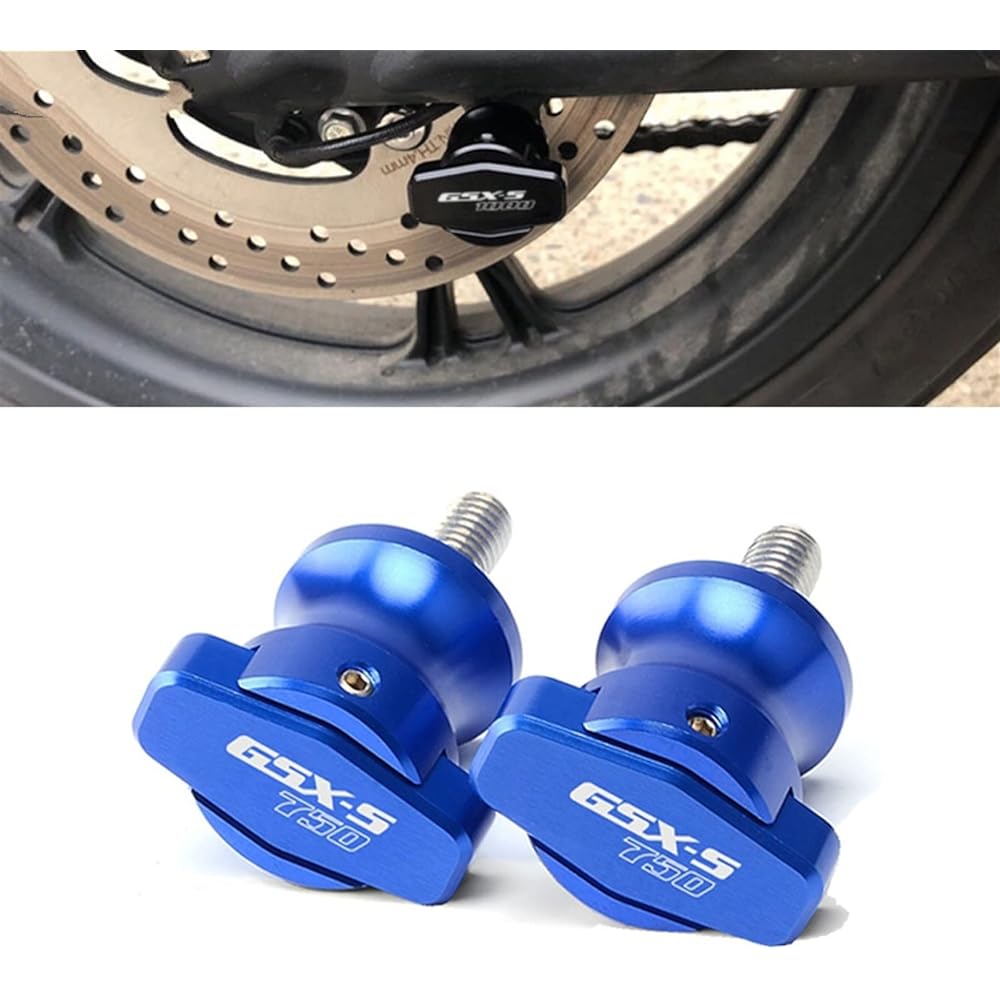 DOOREX Motorcycle CMC Frame Stand Screw Swing Arm Spool Slider M8 Fit for Suzuki GSXS75011-2018 GSXS1000-2020 GSXS GSX-S 750 1000 Swing Arm Slider Spool (Size : GSX-S1000 Black)