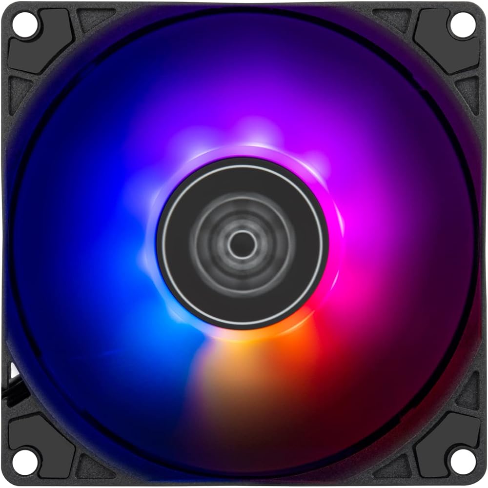 Silver Stone PWM function + ARGB lighting function High performance 92mm slim fan SST-AS90B-ARGB