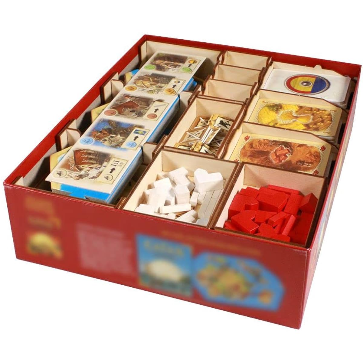 The Broken Token Game Organizer Compatible with Catan
