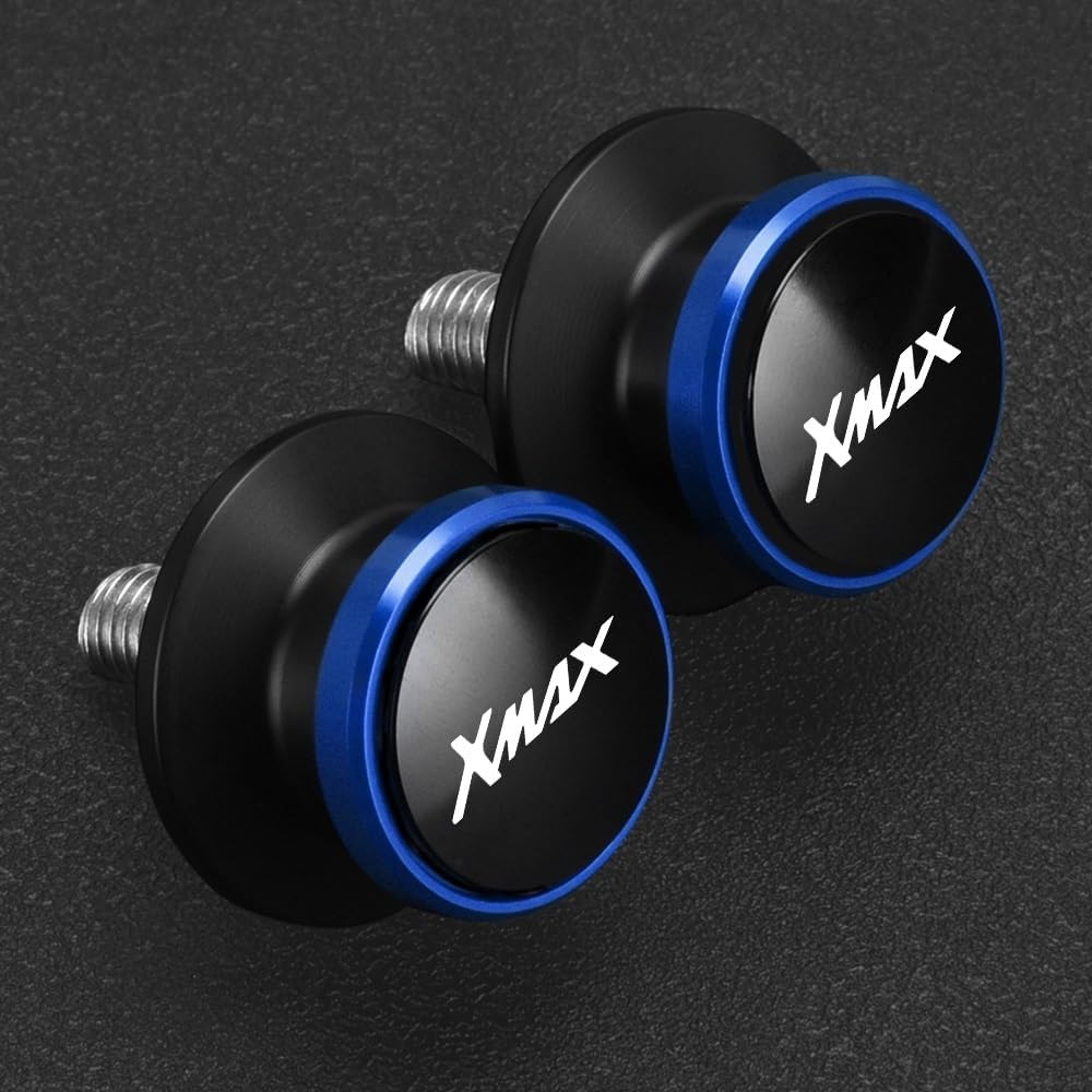 Rocker Spool Slider Yamaha X MAX XMAX 125 250 300 400 XMAX125 XMAX250 XMAX300 XMAX400 Accessories 6mm Swingarm Spool Rear Stand Screw Slider (Color : 6MM-8)