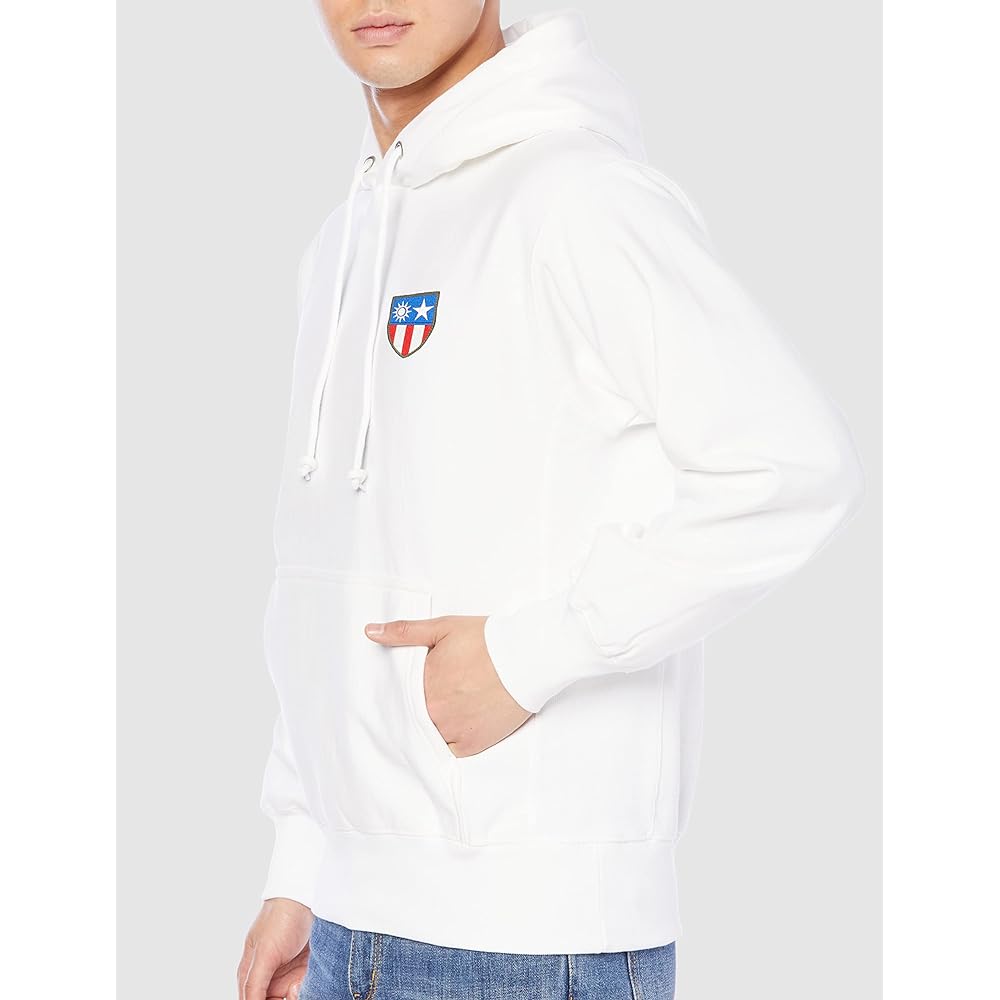 [Fstyle] Hooded Sweatshirt with CBI Battlefield Emblem 12.1oz Both Side Rib Pull Parka