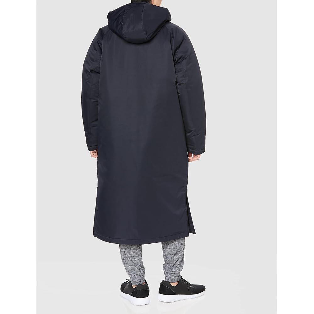 [DESCENTE] Long Coat [EC Limited] Filled with Pockets, Thermal Pockets, Long Length, Standard for Watching Games, Coaches, Men's