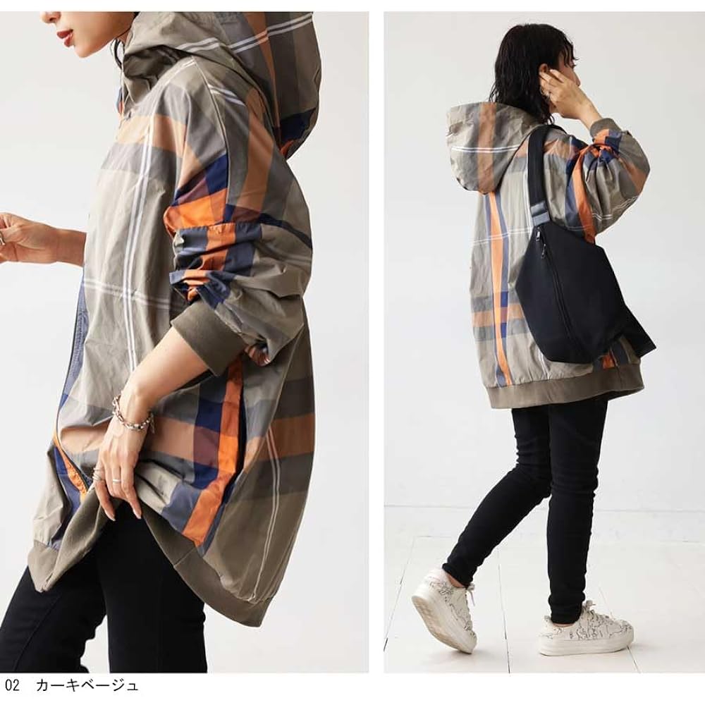 [antiqua] ZE-01027 Women's Zip Parka Long Sleeve
