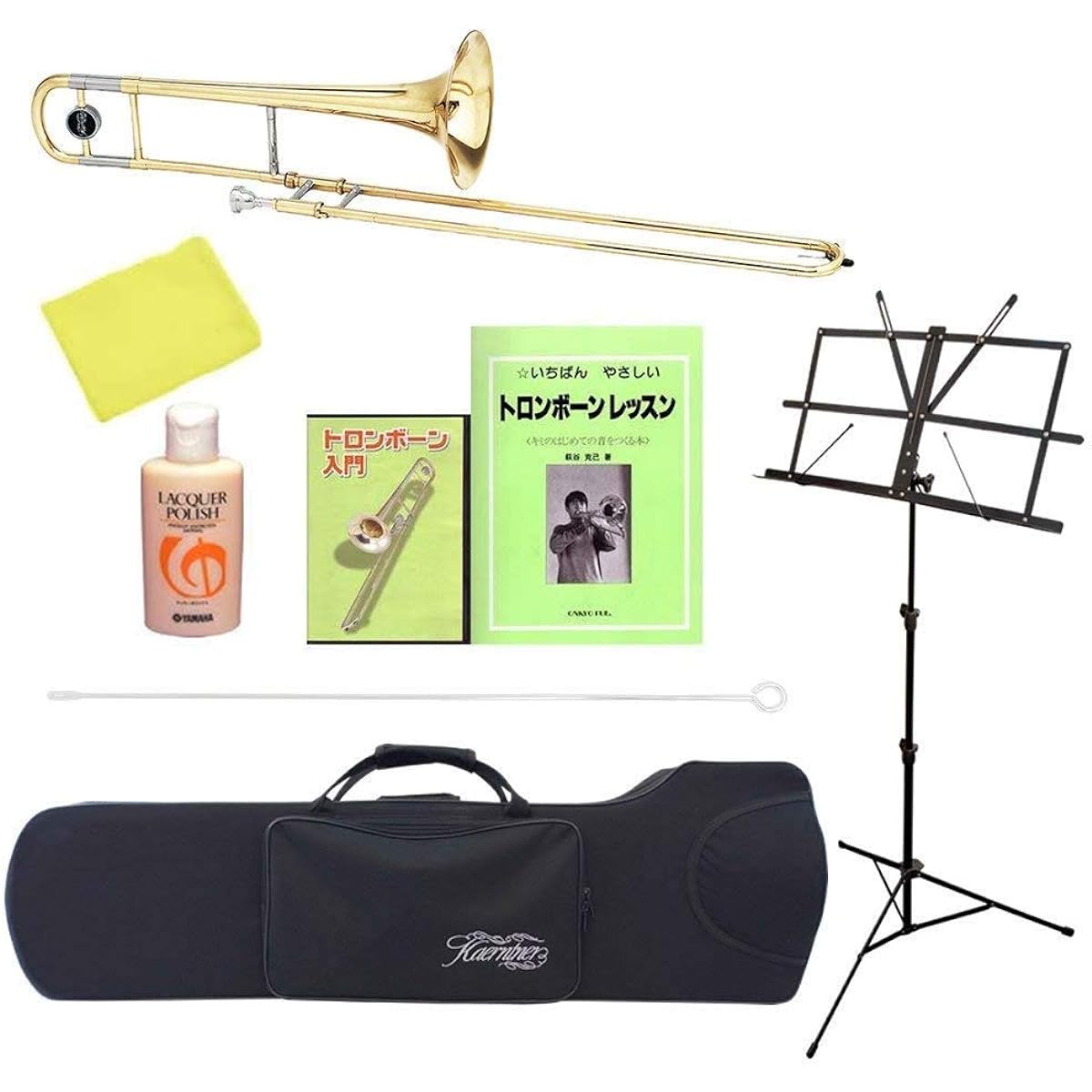 Kaerntner Tenor Trombone Introductory Set with Instruction Book & DVD KTB-45/LN