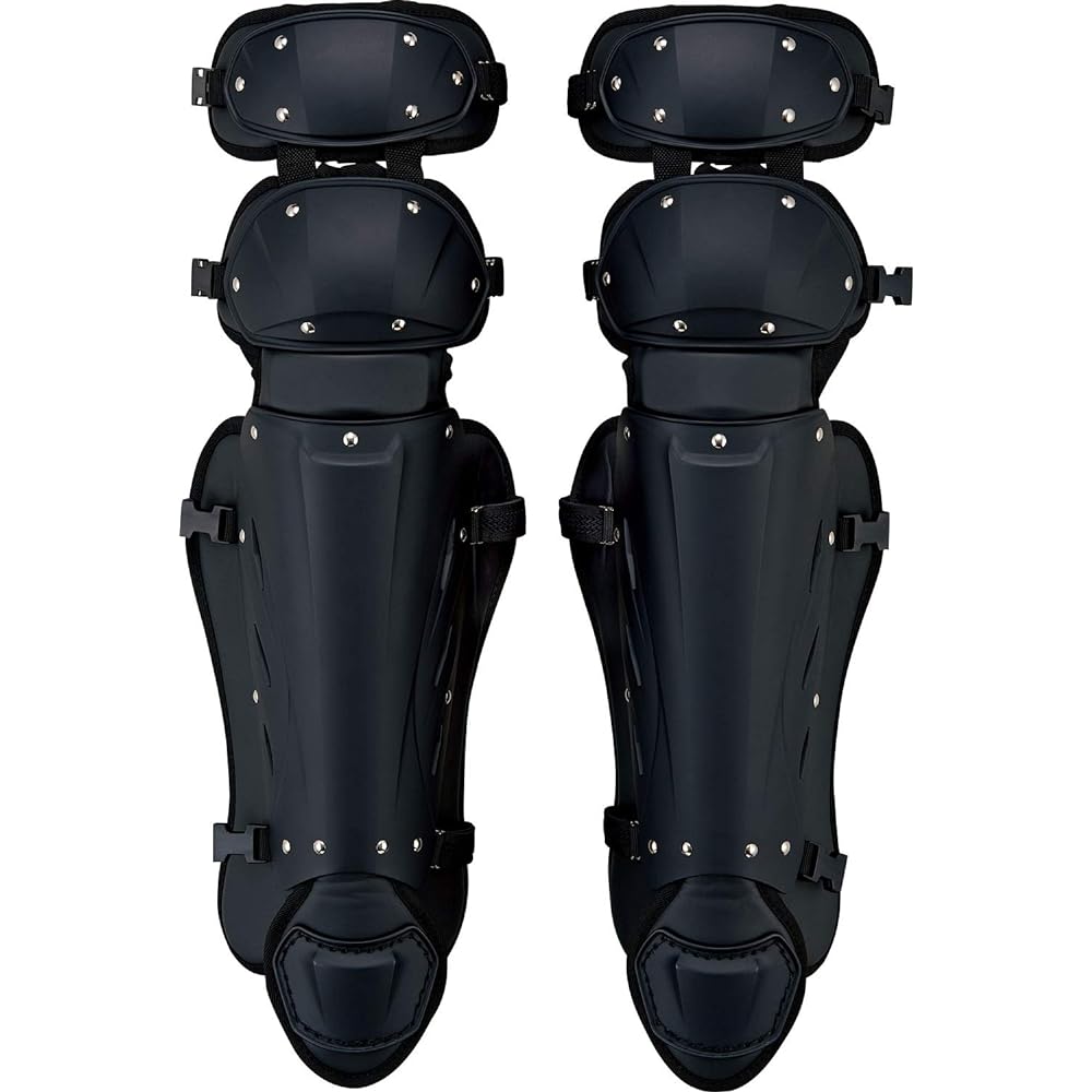 ZETT BL1422 Hard Baseball Catcher's Gear Catcher Protective Gear 3 Piece Set with Exclusive Storage Bag