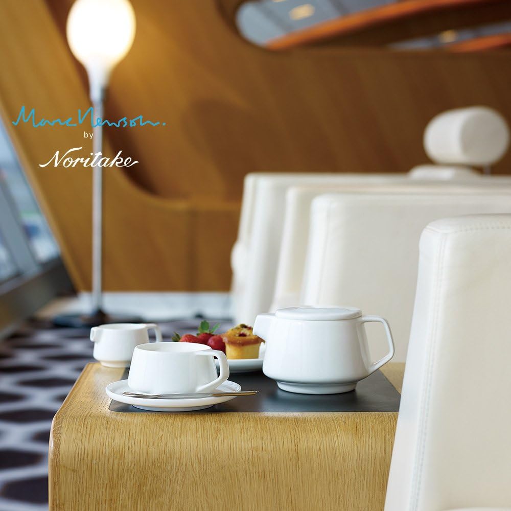 Noritake Tea Pot 450cc Marc Newson Microwave Safe Dishwasher Safe Bone China TP01/M-412