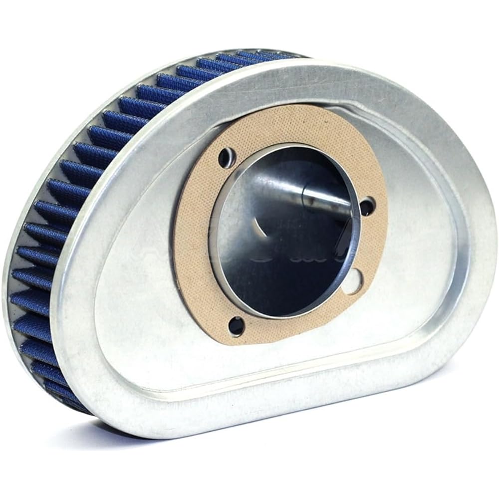 NINOMA Motorcycle Air Cleaner Replacement Filter Compatible with Harley Dyna Street Fat Bob Super Glide Custom FLD FXD FXDF FXDB FXDC 2008-2015