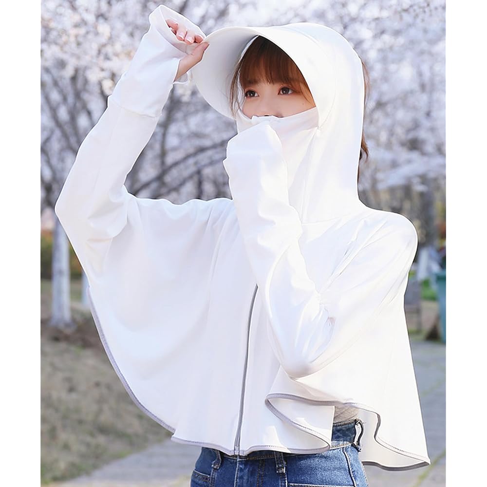[Luxe Relax] Women's Rash Guard UPF50+ UV Protection Summer Thin Long Sleeve Parka Water Absorbent Quick Drying Sunscreen Outerwear 30