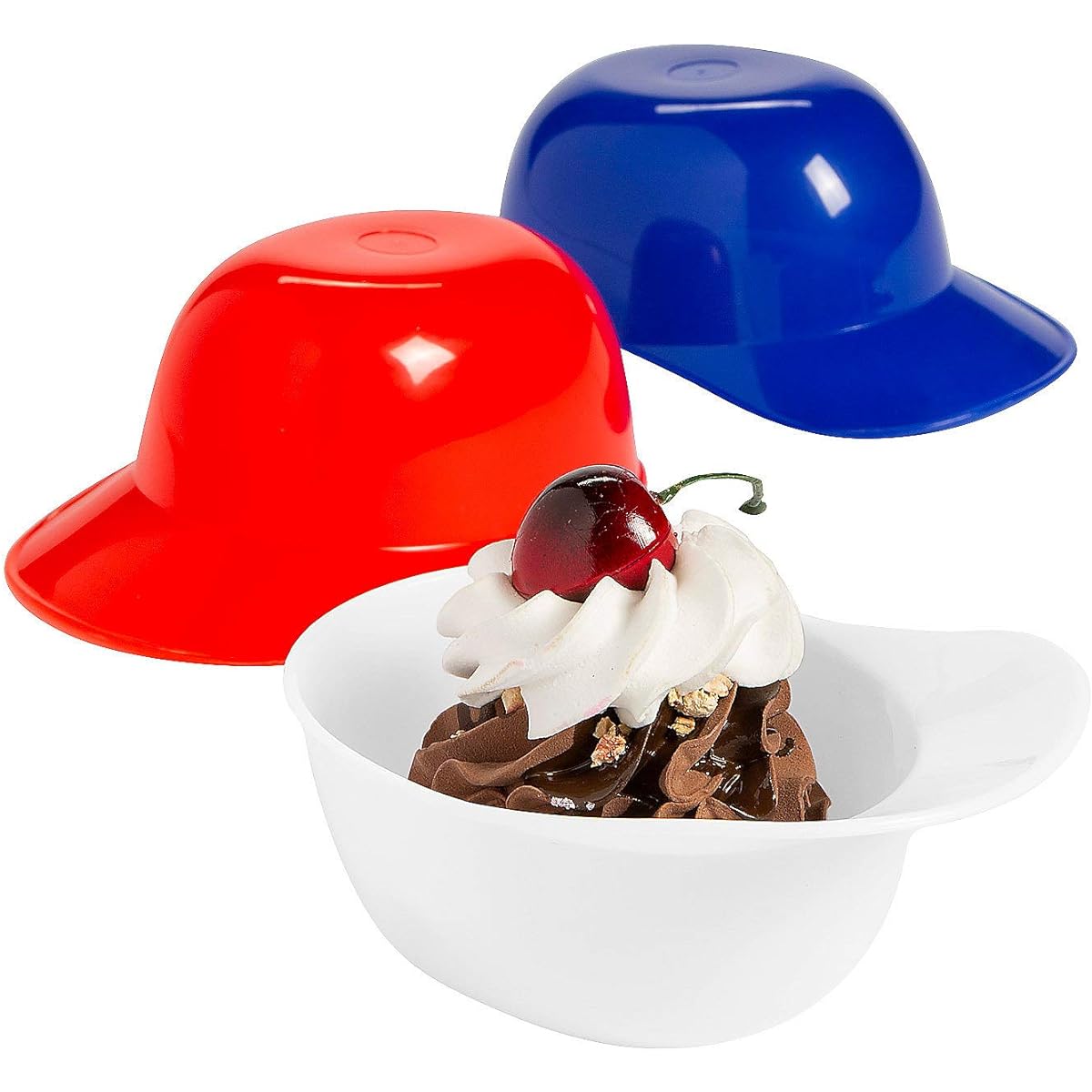 Fun Express Baseball Snack Helmet Bowl Party Supplies 12 Pieces