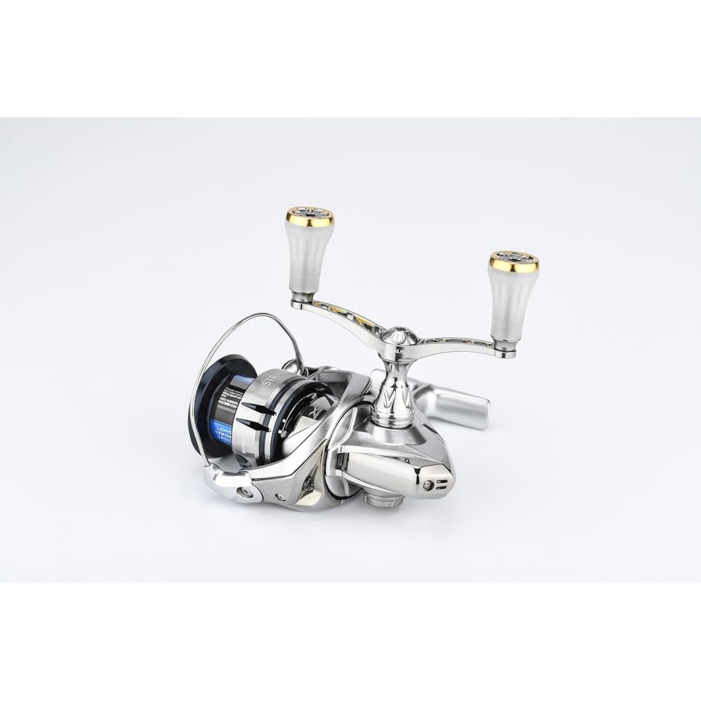 Gomexus Double Handle 92mm Compatible with Shimano Daiwa Spinning Reel Titanium Knob